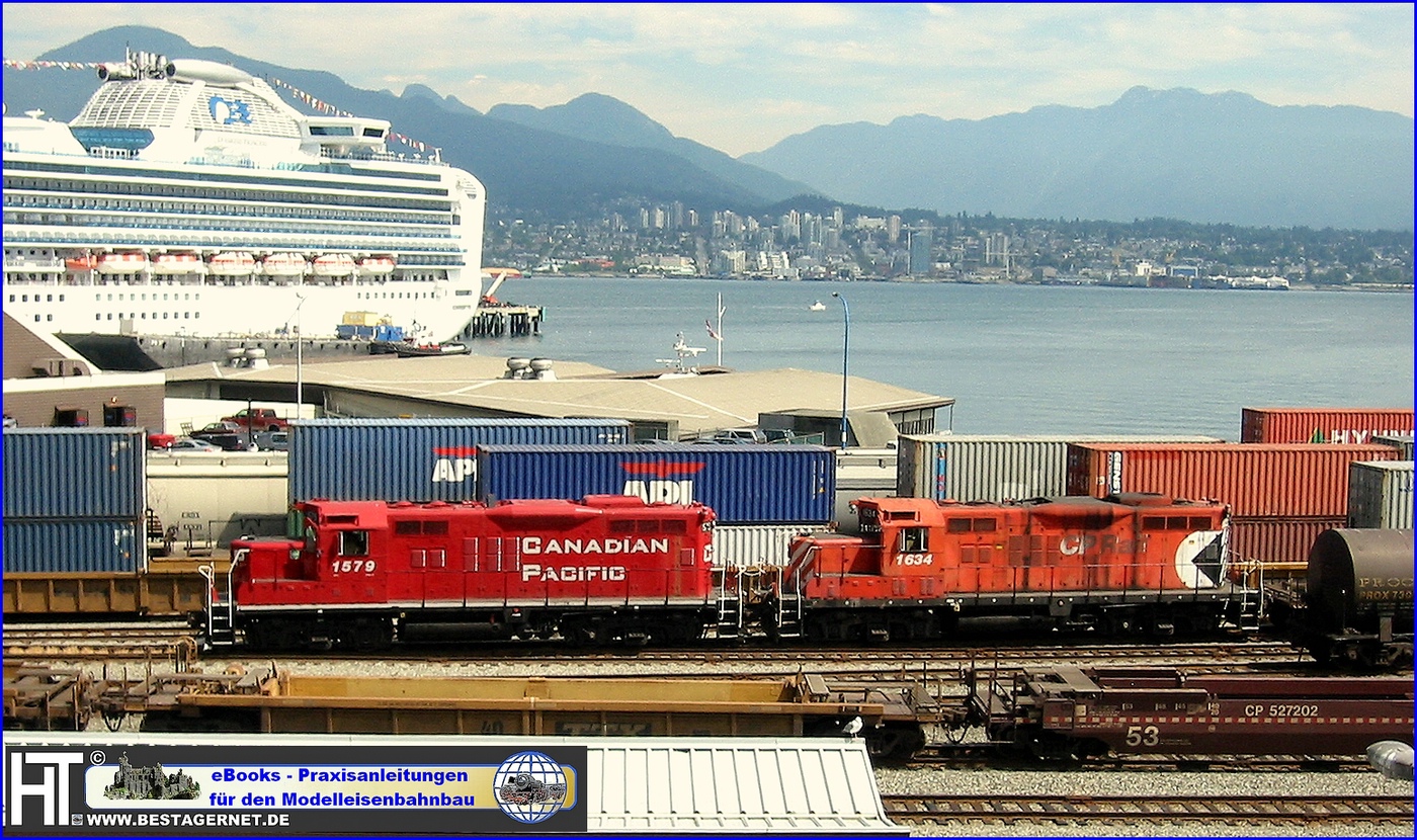 Canadian Pacific 1579 CP Rail 1634 Vancouver