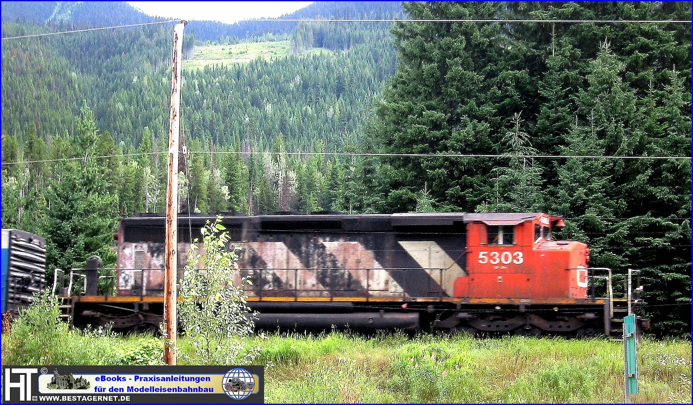 verrottete CN 5303 West Canada